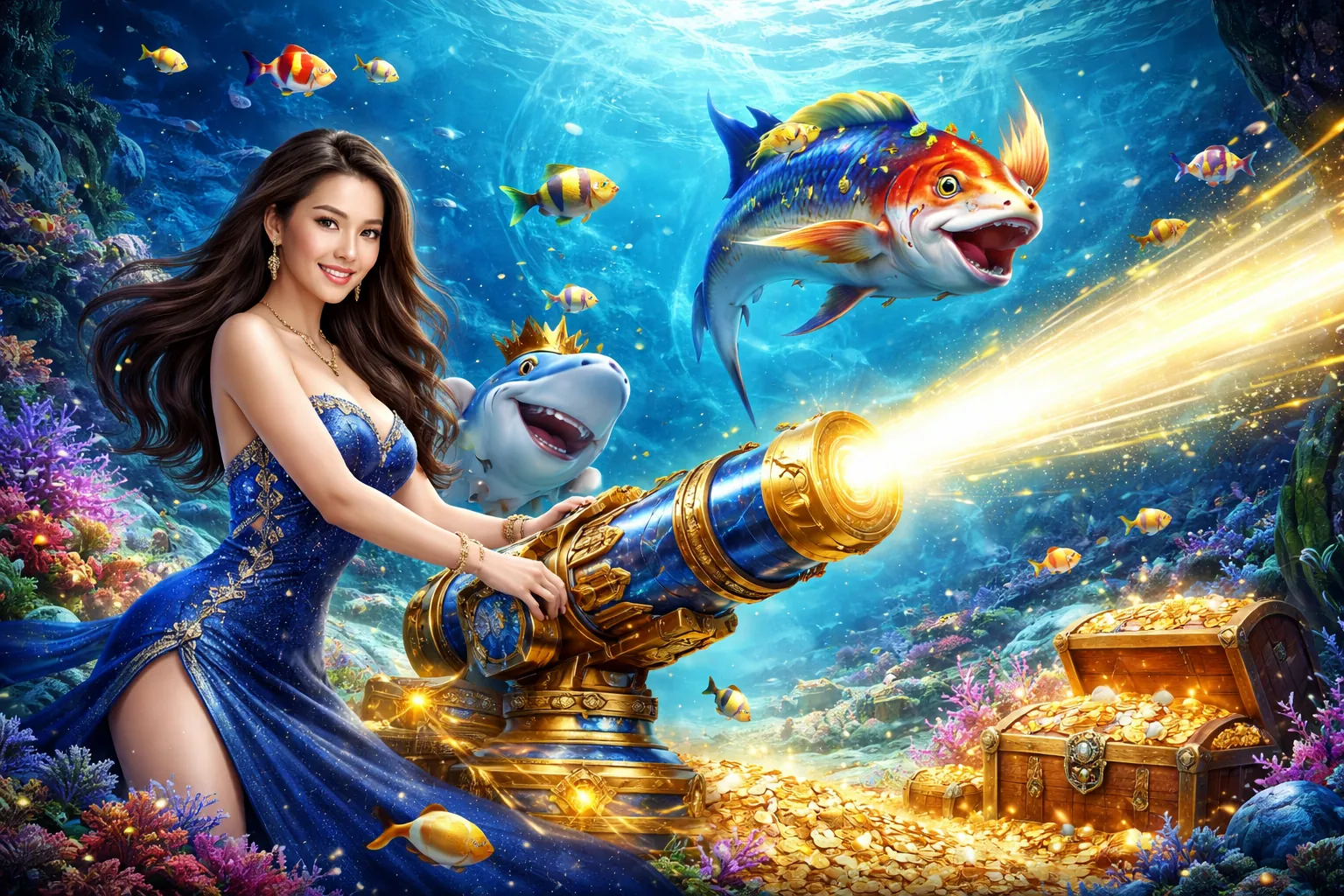 Trò chơi bắn cá bl55 với đồ họa sống động